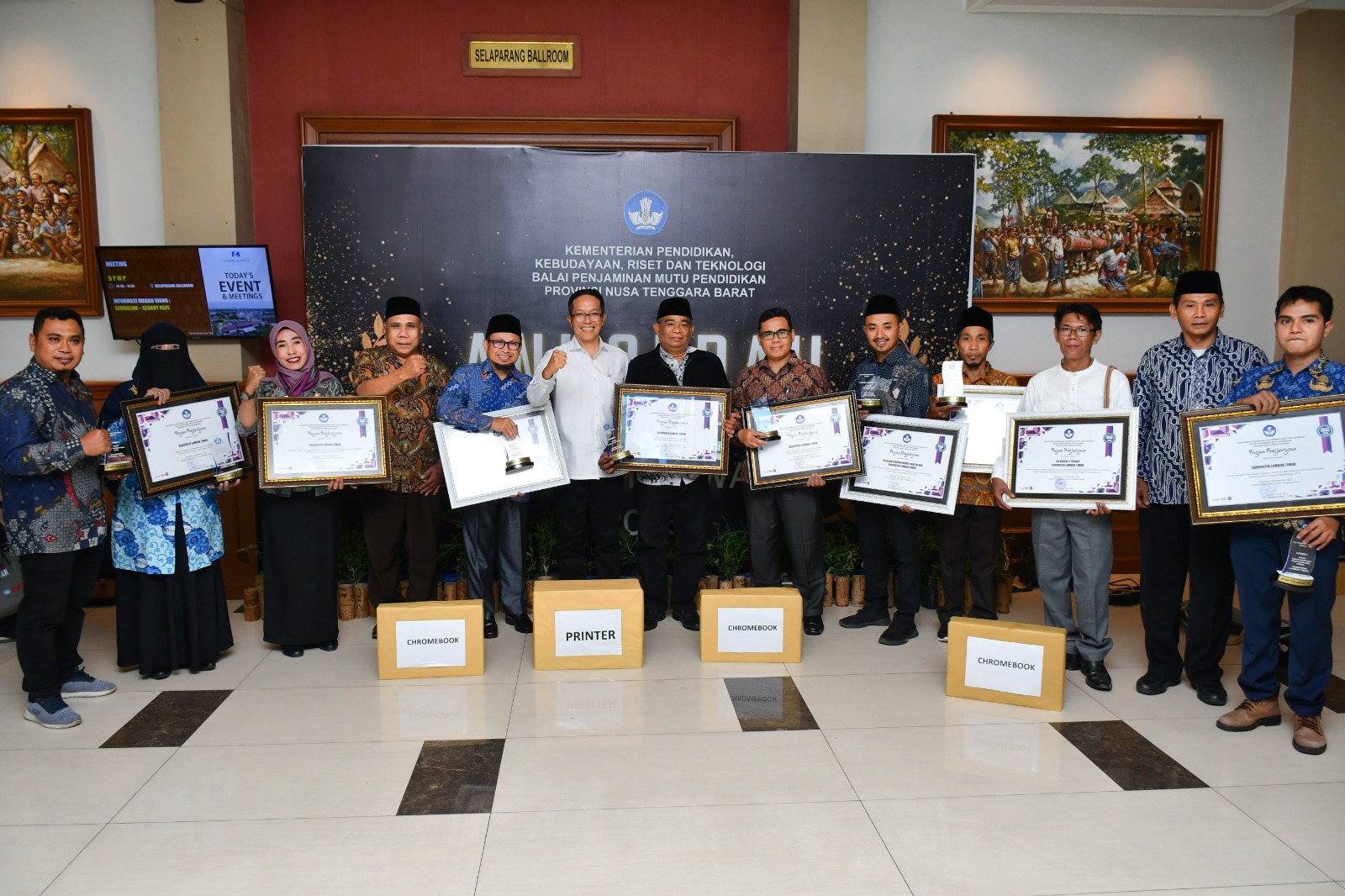 Lombok Timur Raih 6 Penghargaan di BPMP NTB Award Tahun 2023